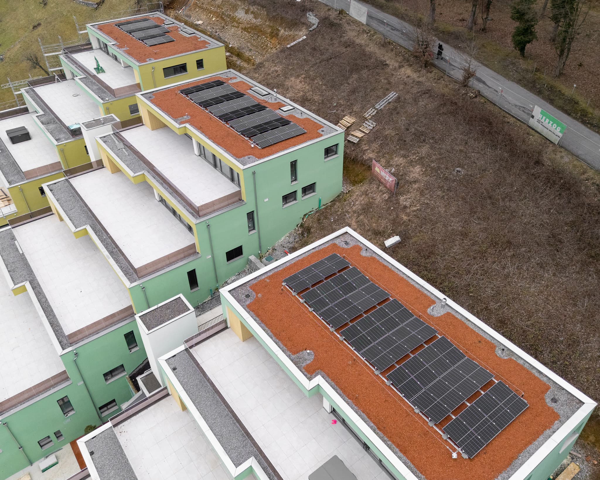 40 kWp Photovoltaikanlage für eine Generalunternehmung in Umiken